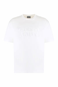 Cotton crew-neck T-shirt